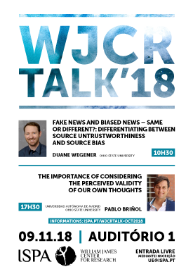 Duane Wegener e Pablo Briñol Duane Wegener e Pablo Briñol