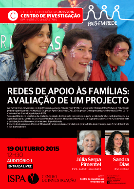 Redes de apoio às famílias: avaliação de um projecto