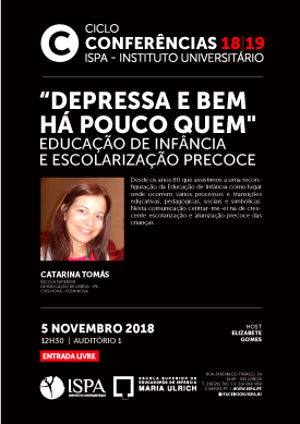“Depressa e bem há pouco quem&quot; - Educação de Infância e Escolarização Precoce