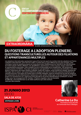 Du fosterage a l&#039;adoption pleniere: questions transculturelles autour des filiations et appartenances multiples