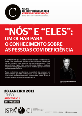 &quot;Nós&quot; e &quot;Eles&quot;: um olhar para o conhecimento sobre as pessoas com deficiência