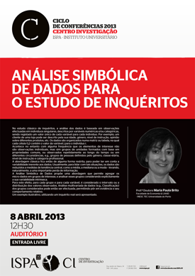 Análise simbólica de dados para o estudo de inquéritos