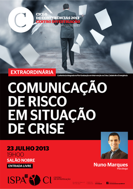 Comunicação de risco em situação de crise