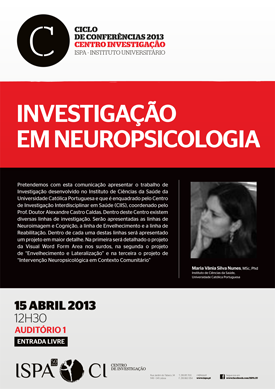 Investigação em Neuropsicologia
