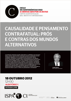 Causalidade e pensamento contrafatual: Prós e contras dos mundos alternativos