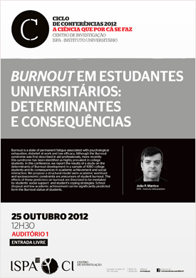 Burnout em estudantes universitários: determinantes e consequências