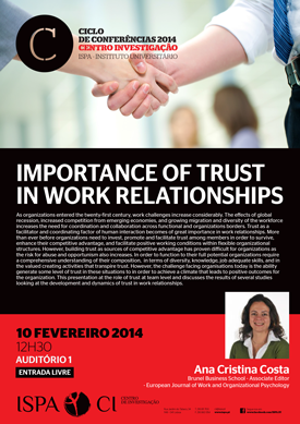 Importance of Trust in Work Relationships