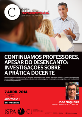 Continuamos professores, apesar do desencanto: investigações sobre a prática docente