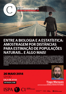 Entre a biologia e a estatística: amostragem por distâncias para estimação de populações naturais... e algo mais!