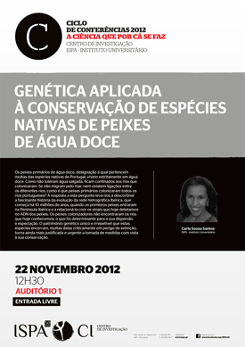 Genética aplicada à conservação de espécies nativas de peixes de água doce