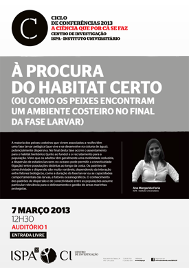 À procura do habitat certo (ou como os peixes encontram um ambiente costeiro no final da fase larvar)