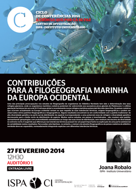 Contribuições para a filogeografia marinha da Europa Ocidental