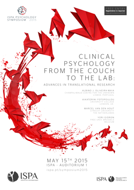 Clinical psychology from the couch to the lab: advances in translational research