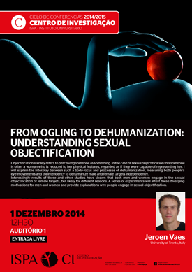 From ogling to dehumanization: understanding sexual objectification