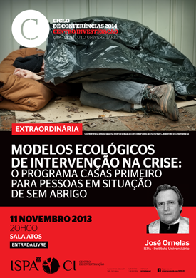 Modelos ecológicos de intervenção na crise: o programa Casas Primeiro para pessoas em situação de sem abrigo
