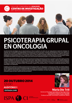 Psicoterapia grupal en oncologia