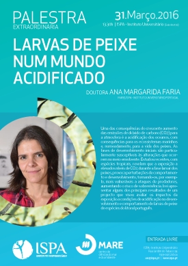 Larvas de peixe num mundo acidificado