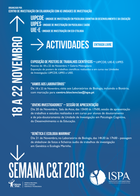 Semana da Ciência e da Tecnologia 2013