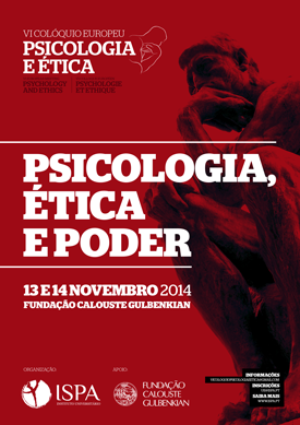 VI Colóquio Europeu de Psicologia e Ética