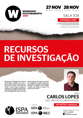 Recursos de investigação
